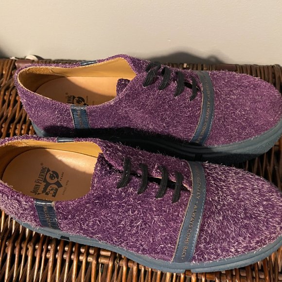 John Fluevog - Tycho (Space Edition Family) Purple W9/M7 - Picture 3 of 7